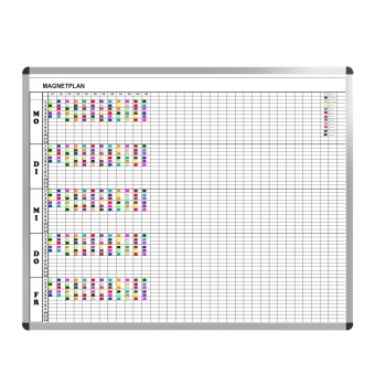 Klassen-Plantafel, 12 Stunden Mo-Fr, für 35 Klassen, 123x157 cm, Klassen-Plantafel, 12 Stunden Mo-Fr, für 35 Klassen, 123x157 cm,